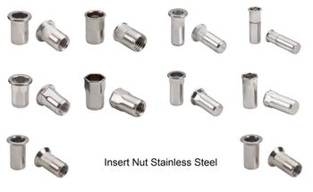 M3 ~ M10 Blind Rivet Nuts Material M3 ~ M10 Length Range M3 ~ M10 Quantity Per Pack 1000 Nutsert Type Closed Type Usage/Application Sheet - State Enterprises - India