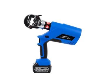 Ez-300 Battery Electric Powered Machine Terminals Cable Lugs Press Hydraulic Pliers Crimping Tool - Taizhou Xinpu Tools Co.,Ltd - China