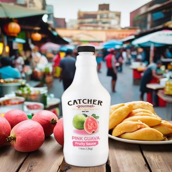 Premium Organic Fresh Flavorful Fruit Juice Pink Guava Sauce For Hot and Cold beverages topping Delicious Sauce From Malaysia - coffee catcher sdn bhd - Malaysia