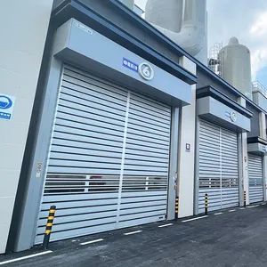 Industrial Aluminum Alloy Panel Metal Rolling up Fast Shutter High Speed Hard Panel Door - Seppes Door Industry (Suzhou) Co., Ltd. - China