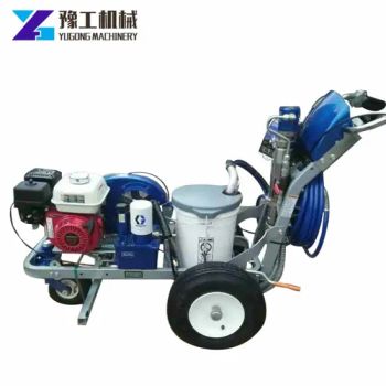 Road Line Marking Machine Road Marking Equipment Weight 94kg Condition New Trademark YUGONG Model NO. YG3400 HS Code - Henan Yulu Machinery Co., Ltd. - China