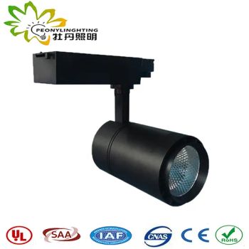 20W Track Lights with Track Adapter 3-5 Years Warranty and Small Angle LED Track Spot Lights - Peony Lighting Technology Co., Ltd. - China