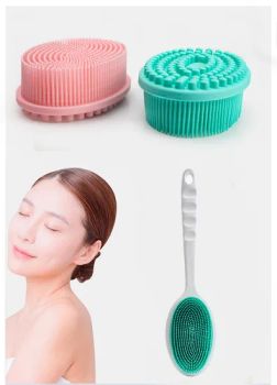 Shockwave Massager Heads Vegan Brush Soft Hair Growth Scalp Round Detangling Shower Comb Cleaning Shampoo Head Massage - Dongguan Wisdom Peak Technology Co., Ltd - China