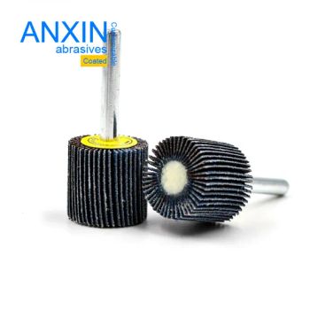 Premium Shaft-Mounted Grinding Flap Wheels with Zirconia Cloth - Zhengzhou Anxin Abrasives Co., Ltd. - China