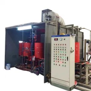 Steel Drum Barrel Spraying Internal Spray External Spray Barrel Cover Spray Painting Equipment Painting Booth Machine Spraying System for Manufacturing Drum - Wuxi Longterm Machinery Technologies Co., Ltd. - China