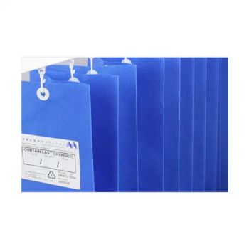 Disposable Hospital Curtain Fabric Medical Flame Retardant Shading Shower Privacy Curtain - Guangzhou Shining Plastic Building Materials Co., Ltd - China