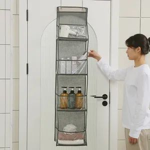 Over The Door Organizer 5 Tiers, Extra Large Behind Door Storage, 80 Lbs Weight Capacity Over Door Organizer - Shaoxing City Xinlan Textile CO., LTD. - China