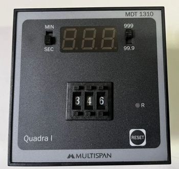 Multispen Digital Preset Table Timer ( Thumb Wheel) Brand Multispen Display Type Digital Set_point Single Set Point Power Supply 230VAC +/- 20%, 50 - Prestige Agencies - India