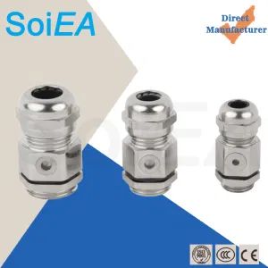 M54 Flexible Strain CMP Cable Gland for Clamping Cables Customized IP68 Waterproof Brass Metal Stainless Steel Cable Glands - Wenzhou Soiea Electric Co., Ltd. - China