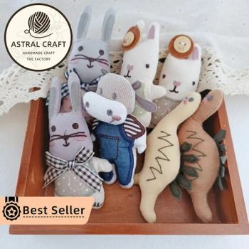 Handmade Finished Fashion Party 3D Floral Cat New Cute Embroidery Brooch Pin - Shantou Tianshangxing Crafts Processing Factory - China