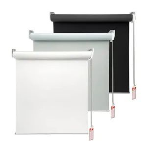 Cordless Traditional Moroccan Rustic Spring-Loaded Roller Blinds - Vikson Blinds Enterprise Co., Ltd. - China