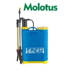 MOLOTUS Knapsack Sprayer 16L Manual PP 1PCS Carton 1Y Material PP HS Code 3808 Origin China Type Knapsack Specification 16L - Shanghai Molotus Chemical Co., Ltd. - China