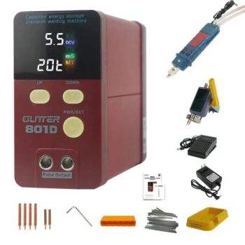 Sunkko Glitter 801d 240V/110V 12kw Spot Welders 0.4mm Automatic Manual Switching Spot Welders with 70b Spot Welding Pen - Shenzhen Vapcell Technology Co., Ltd. - China