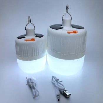 China Factory New Arrival Outdoor Portable Camping Lamp Solar Rechargeable Light Emergency LED Bulb - Xiamen Bright Import and Export Co., Ltd. - China