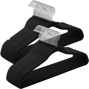 Hot Sale Plastic Hangers 50 Pack Dry Wet Clothes Hangers Non-Slip - YIWU SHIYONG Trading Co., Ltd. - China