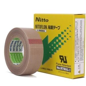 Nitto 973 PTFE Coated Glass Fiber Cloth Tape Industrial Grade Wear Resistant Silicone Tape - Xiamen Aerchs Adhesive Tape Co., Ltd. - China