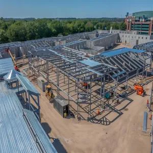 Fast Install Prefabricated Houses Modern Steel Structure Warehouse - Dingrui Yongcheng Construction Engineering Co., Ltd - China