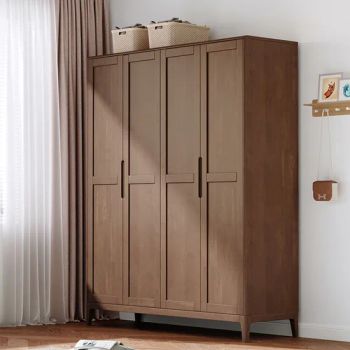 Wooden Wardrobes Bedroom 4 Door Wardrobe Cabinets Organizer Design Closet Bedroom Furnitures - Ma'anshan Hanlinyuan Wood Sales Co., Ltd. - China