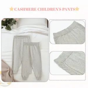 Boys and Girls Winter Cashmere Warm Long Pants Cashmere Children s Pants - Wfs Cashmere Industry Co., Ltd - China
