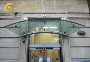 Stylish Insulated Curved Glass Curtain Walls - Fireproof and Durable - Jiangsu Guoxin Glass Co., Ltd - China