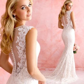 Lace Bridal Gowns Mermaid Sleeveless Wedding Dresses Lb20181 Colour Ivory Model NO. Lb20181 Origin Suzhou China Season - Suzhou Leader Apparel Co., Ltd. - China