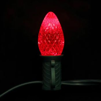2022 Christmas Lights LED Christmas Tree Bulb String C9 Bulb Power 0.35W Voltage 12V IP Rating IP66 Life Span 50000h LED Type DIP 5mm - Dongguan Rainmin Intelligent Technology Limited - China