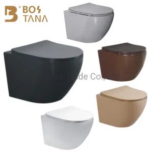 Bathroom Toilet Custom-Made Ceramic Toilets in a Variety of Matte Colors - CHAOZHOU BOSTANA SANITARYWARE CO., LTD. - China