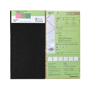 Ameisidun High Quality Mineral Fiber Modern Perforated Ceilings Tiles with Grid Installation - Shandong Ameston Building Materials Co., Ltd - China