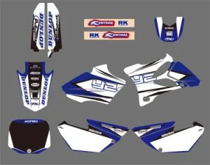 0025 New Style Team Graphics&Backgrounds Decals Stickers Kits for YAMAHA Yz85 2002 2003 2004 2005 2006 2007 08 09 10 2011 2012 Motorcycle - YONGKANG BODE INDUSTRY CO., LTD. - China