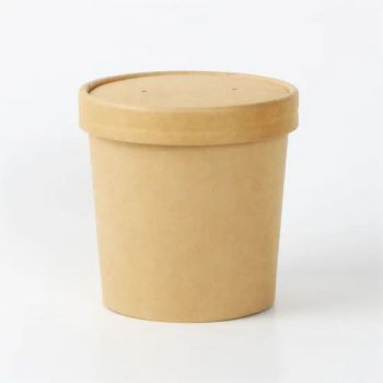 Disposable 8 12 16 24 32 Oz Paper Packaging Cup Bowl Noodle Bowl with Lid, to Go Cups Paper Soup Containers Takeaway Container - Anhui Mingde Medical Care Products Co., Ltd. - China