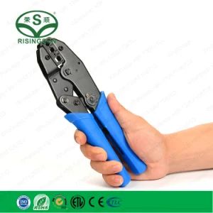 Hand LAN Cable Crimpers Hardware Tool Rg58/Rg59/RG6/Rg7 Crimping Tool - Hangzhou Risingsun Cable Co., Ltd. - China