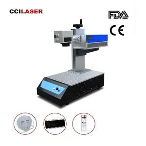 3W 5W 10W UV Laser Marking Machine for Glass Crystal Jewelry Ring Gold Silver - Shandong CCI Co., Ltd. - China