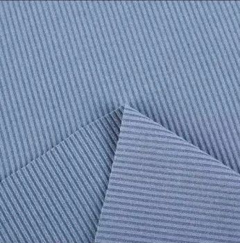 Wholesale Soft Elastane Knit Ribbed Fabric Rayon Material, Plain Dyed Rib Fabric Knitted Fabric Cotton Fabric Modal Fabric - Yixing Senlin Trading Co., Ltd. - China