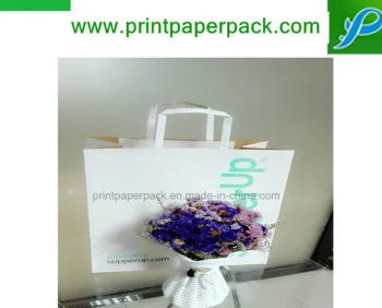 OEM Fashion Bags Carrier Shopping Handbags Kraft Paper Bag - Shenzhen Pack Materials Co., Ltd. - China