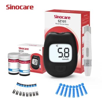 Sinocare Glucose Sensor Glucometer Machine Blood Glucose Meter Test Strips, Glucometro Diabetic Test Strips - Changsha Sinocare Inc. - China