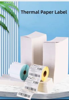 Waterproof Oilproof Alcoholproof Thermal Paper Label Shipping Label Paper for Thermal Printers Self-Adhesive Mailing Postage Labels PT 100*100*500PCS - Qingdao Lincoler Trade Co., LTD. - China