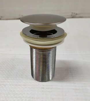3.5inch Stainless Steel Silver Waste Coupling, Full Thread Color Silver Finish Glossy Size 3.5 inch Thread Type Full - Satisfactory - India
