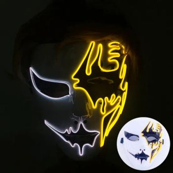 Pafu Halloween Carnival Ghost Vampire Party Favors Fancy Dress LED Glow Party Masks - GLORIOUS PROMO CO.,LIMITED - China