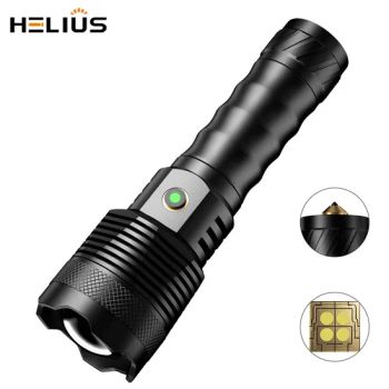 Tg 35W LED 3500lm 1500m Distance USB Input and Output Type-C Telescopic Zoom LED Flashlight - Shenzhen Tuliang Technology Co., Ltd. - China