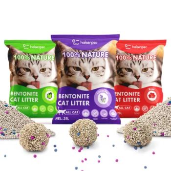 Cat Litter Sand OEM Factory Natural Ecological Low Dust Bentonite Wholesale Cat Litter China Cat Litter Arena PARA Gatos - Haisen Pet Technology (Inner Mongolia) Co., Ltd. - China