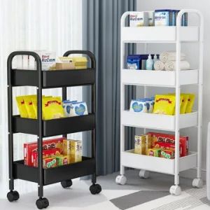 Multi-Layer Trolley Food Racks Household Mobile Racks Kitchen Multi-Functional Storage Racks - GOOD SELLER CO., LTD. - China