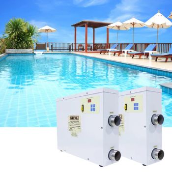 Energy Saving Swimming Pool Equipments 5.5-60kw Electric Water Heater - Guangzhou Fenlin Swimming Pool & Sauna Equipment Co., Ltd. - China