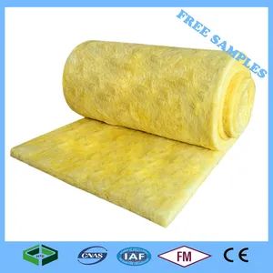 Glass Wool Roll Fiber Glass Wool Building Roof Material Width 1200mm Length 3m-10m Origin Nanjing Material Glass Diameter - Nanjing Hairui Heat Preservation Material Limited Liability Company - China