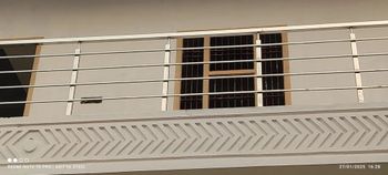 Silver Stainless Steel Square Balcony Railings, For Home Color Silver Shape Square Height 2 Feet Finish Polished Usage/Application - Aditya Steel - India