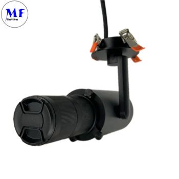 16years Manufacture LED Track Shapeable Lighting 10W 28W 37W High CRI 97 Museum Art Exhibition CCT Power Dimming Spot Lamp Logo LED Gobo Projector - Dongguan MF Lighting Co., Ltd - China