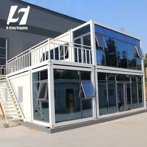 Manufacturers Modular Folding Prefabricated Tiny Home Temporary Prefab Container Affordable Tiny Vessel Modular Capsule 20/30/40FT/Integrated House - Qingdao H-Ding Rigging Co., Ltd. - China