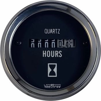 Hour Meters marine, For Industrial, 10-28v Diameter 52mm Voltage 10-28v Voltage Range 10-28v Usage/Application - Active Auto Agencies - India