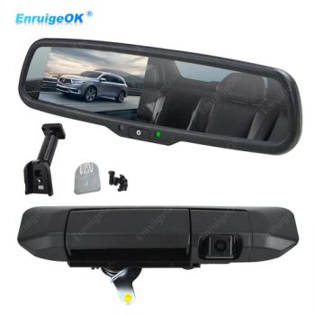 For 2005-2015 Toyota Tacoma Rear View Mirror Monitor Tailgate Backup Camera Kit - SHENZHEN ENRUIGE TECHNOLOGY CO LTD - China