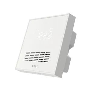 5 in 1 AC Power Smart Life Sensors Zigbee Temperature&Humidity Pm2.5 Pm10 Carbon Dioxide Monitor for Home Use - Shanghai Fante Industrial Co., Ltd - China