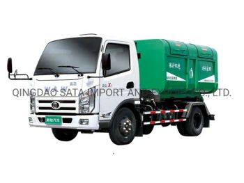 Small Garbage Hooklift Truck Carriage Detachable Garbage Truck - QINGDAO SATA IMPORT AND EXPORT CO., LTD. - China